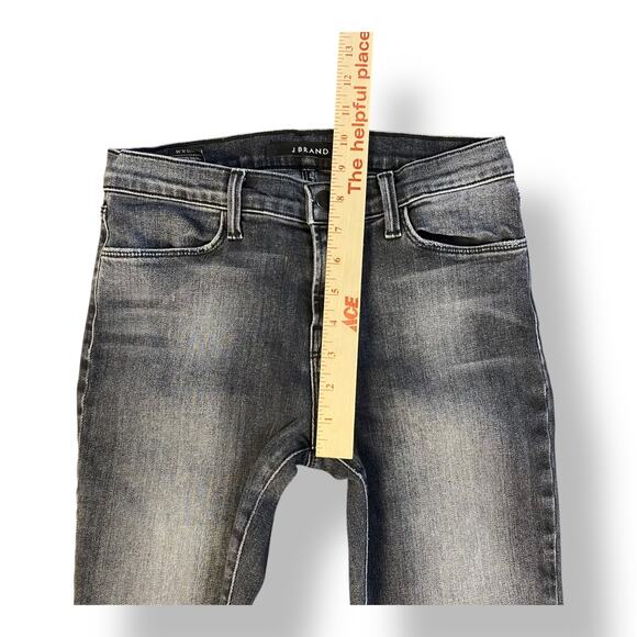 J Brand Nemesis Mid-Rise Distressed Super Skinny Jeans Womens Size 27 - Picture 4 of 10